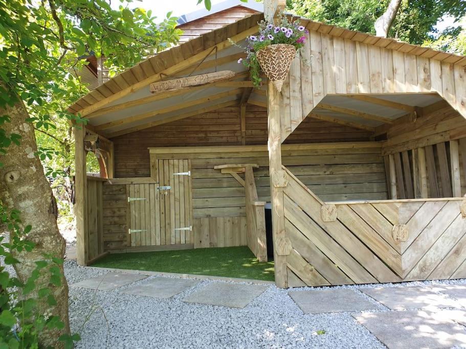 The Bothy: Tenby Retreat with Hot Tub and Projector Exterior photo