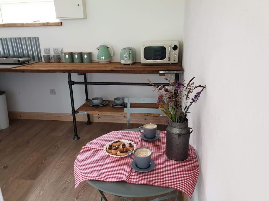The Bothy: Tenby Retreat with Hot Tub and Projector Exterior photo