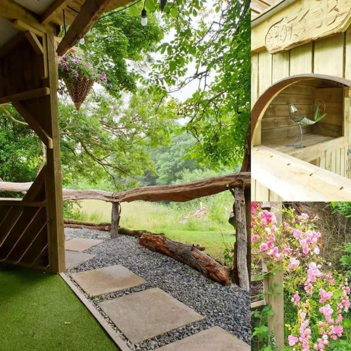 The Bothy: Tenby Retreat with Hot Tub and Projector Exterior photo